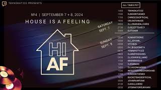 DJ Crankin Chris House Is a Feeling Raid Train № 4 Sept 7 2024 [upl. by Setiram]