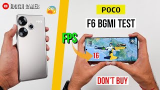 Poco F6 Bgmi Test With FPS Meter Heating amp Battery Test  Dont Buy 😞 [upl. by Meadows]