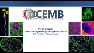 Welcome remarks and CEMB Overview 2024 Mechanobiology Symposium Vivek Shenoy [upl. by Aicnom]