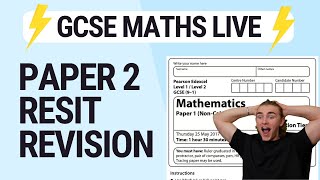 ⚡️ GCSE MATHS REVISION ⚡️ [upl. by Herzig903]