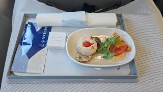 Aegean Airlines Business Class  Airbus A321  Flight A3318 Athens  Heraklion [upl. by Nottarts]