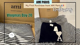 Vlogmas 2023 Day 20  MY FIRST AMI PARIS ALEXANDRE MATTIUSSI UNBOXING  REVIEW amp REAL VS FAKE ℳℳ♛ [upl. by Azilanna307]