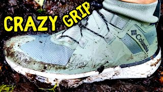 These Soles have INSANE grip  First Look at Columbia Facet 75 Alpha Outdry trail footwear [upl. by Catharine]