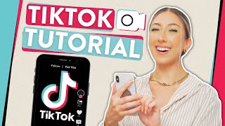 THE ULTIMATE TIKTOK TUTORIAL FOR BEGINNERS  How to film edit and set up your account for success [upl. by Riorsson]