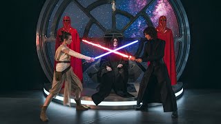 Kylo Ren vs Rey  only lightsabers and fight [upl. by Trab]