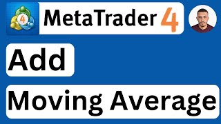 How to Add Moving Average in MetaTrader 4 MT4 on LaptopPCMac  Easy to Follow [upl. by Denison10]