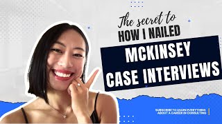 THIS Method improved my case interview success rate by 90  McKinsey consultant tip sharing [upl. by Karalee]