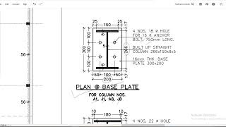 How To Read PEB Drawing Footing Drawings  Introduction to PEB drawings [upl. by Idorb251]