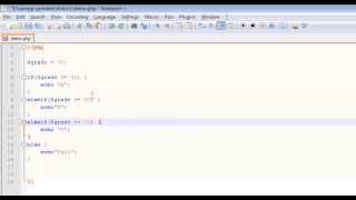 If Statement in PHP  Tutorial 4 [upl. by Wayland]