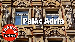 Adria Palace Travel through the passages of Prague Jungmannova31 architecture [upl. by Negris]