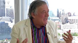 Stressed Unstressed Stephen Fry amp Jonathan Bate on Poetic Form [upl. by Ahsitra]