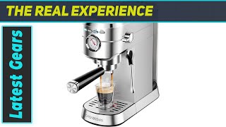 CASABREWS Espresso Machine The Ultimate Home Barista Experience [upl. by Kerril215]