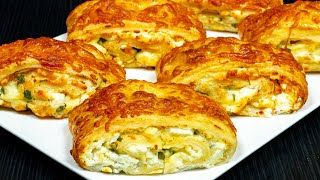 Simpler than you imagine The best appetizer recipe from puff pastry [upl. by Odlavu]