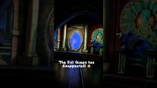 Disneyland Snow White Ride The Evil Queen is Missing [upl. by Alaikim99]