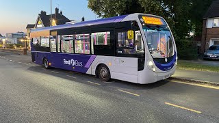 First Hadleigh Wright Streetlite DF short 47630 SN15ADU on service 21 Part 3 [upl. by Anhavas354]