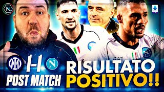 🔴 INTER  NAPOLI 1  1 postpartita seriea ⚽ live [upl. by Lyrred308]