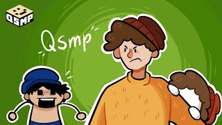 Quackity tries to flirt with wilbur and Tallulah isnt amused  Qsmp Animatic [upl. by Ennovoj]