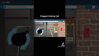 Blocked Furnace Vent Troubleshooting wInterplay Learning SkillMill [upl. by Lipman]