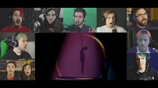 YouTubers React quotTechnicians Deathsquot FNAF  Sister Location [upl. by Woehick]