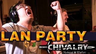 Chivalry Medieval Warfare with freddiew and corridordigital on LAN Party  NODE [upl. by Petes676]