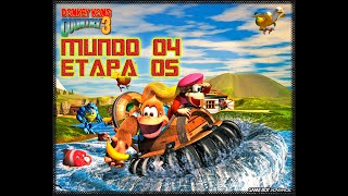 Donkey Kong Country 3  Mundo 04  Cotton Top Cove  Etapa 05  Fish Food Frenzy 【Ingles】 [upl. by Sigismondo]