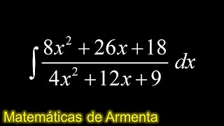 integracion por fracciones parciales ejemplo 69 [upl. by Alhsa]