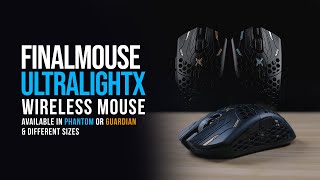 Finalmouse UltralightX Wireless Mouse  Phantom amp Guardian [upl. by Mosnar748]