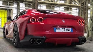 Ferrari 812 Superfast  Start up amp Awesome REVS [upl. by Kask]