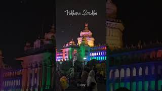 Vidhana Soudha on August 15 🇮🇳  Banglore [upl. by Llertnad]