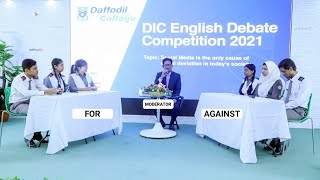 DIC English Debate competition 2021 [upl. by Peti]