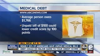 Millions of Americans have unpaid medical bills [upl. by Llertnod988]