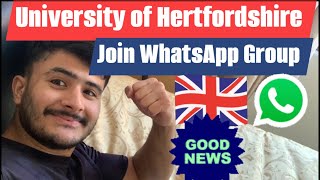 University of Hertfordshire  September Intake 2024 Students Whatsapp Group [upl. by Ineslta]