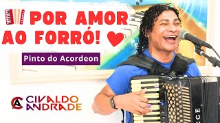 🎶 POR AMOR AO FORRÓ ❤️🪗  Pinto do Acordeon Por Civaldo Andrade 🪗 [upl. by Nellahs985]