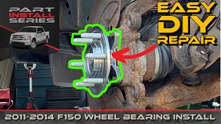 Ford F150 Wheel Bearing Replacement 20112014 [upl. by Anyzratak]