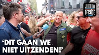 Dronken PSVfan komt niet uit zijn woorden bij Tom Staal Dit gaan we niet uitzenden [upl. by Athenian]