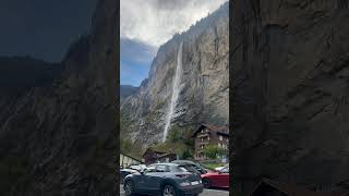 Lauterbrunnen waterfalls amazing waterfall waterval zwitserland beutifull mountains nature [upl. by Head]