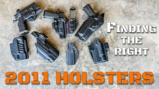 Finding the right 2011 holster for appendix IWB 3 oclock and duty use [upl. by Kruter709]