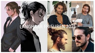 Die besten Frisuren bei langen Haaren für Jungs 2021  Langhaarfrisuren für Männer 2021  Joel Ksn [upl. by Eusebio]