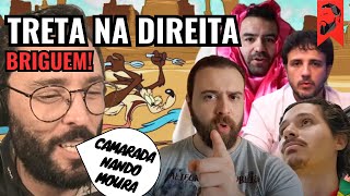 TRETA NA DIREITA NANDO MOURA CONTRA MBL E WILKER LEÃO  CASO DA PM E DAS MUDANÇAS NO METEORO [upl. by Rob631]