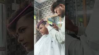 newcut hairstyle model hair barber saloon trendingsong youtubeshorts moreviews viralpost [upl. by Cohe]