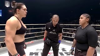 Gabi Garcia Brazil vs Destanie Yarbrough USA  MMA fight HD [upl. by Bowen]