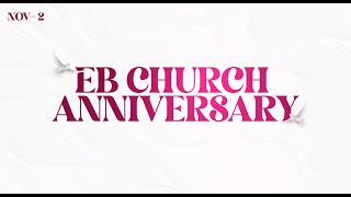 Church Anniversary Service LIVE  02 Nov 2024  EB Church  Sudheer S Elijah [upl. by Aredna]