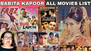 Babita Kapoor19662024 All Movies Name ListBabita Kapoor Filmography babita kapoor movies name [upl. by Norrej]