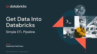 Get Data Into Databricks  Simple ETL Pipeline [upl. by Rinna]