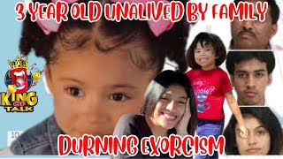 MUST WATCH 3YEAROLD GIRL WAS TORTURED TO DEATH DURING AN quotEXORCISMquot THAT HER FAMILY PERFORMED 😳😳 [upl. by Hughett]