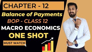 Balance of Payments  One shot  Chapter 12  Macro economics  Class 12 [upl. by Ruberta]