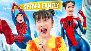 Baby Doll Family Became Spiderman Family  Baby Doll TV [upl. by Fronia]