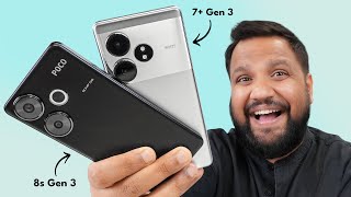 Poco F6 Review amp Full Comparison vs Realme GT 6T  The Big Fight [upl. by Spatola]