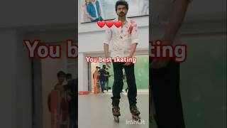 Skating lover boy inlineskate india indindian skating girl skatergirlreaction youtubeshorts [upl. by Putnam341]