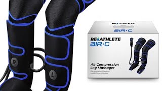 REATHLETE Leg Massager  Full Leg Massager for Circulation and Pain Relief 4 Modes [upl. by Saimerej288]